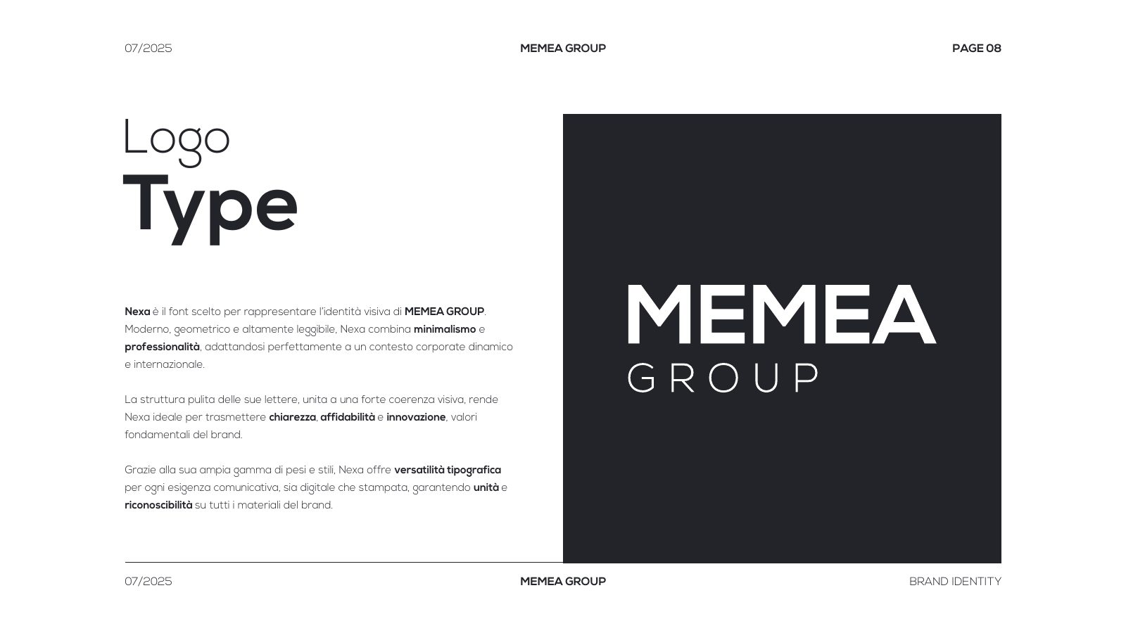 Brand book MEMEA Group, pagina 8