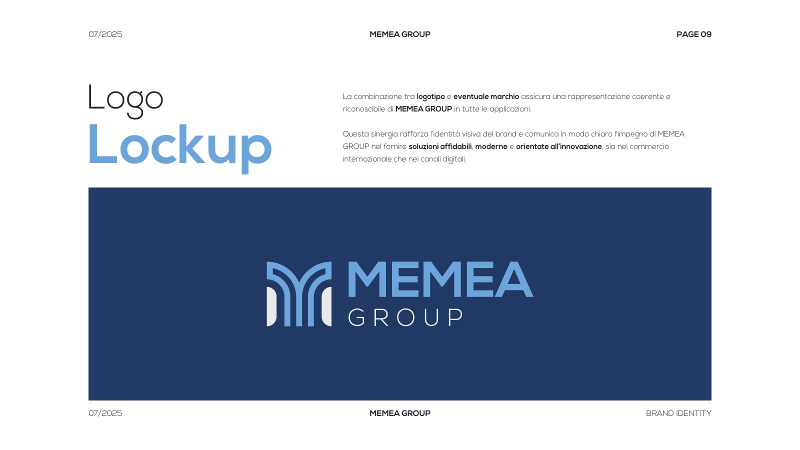 Brand book MEMEA Group, pagina 9